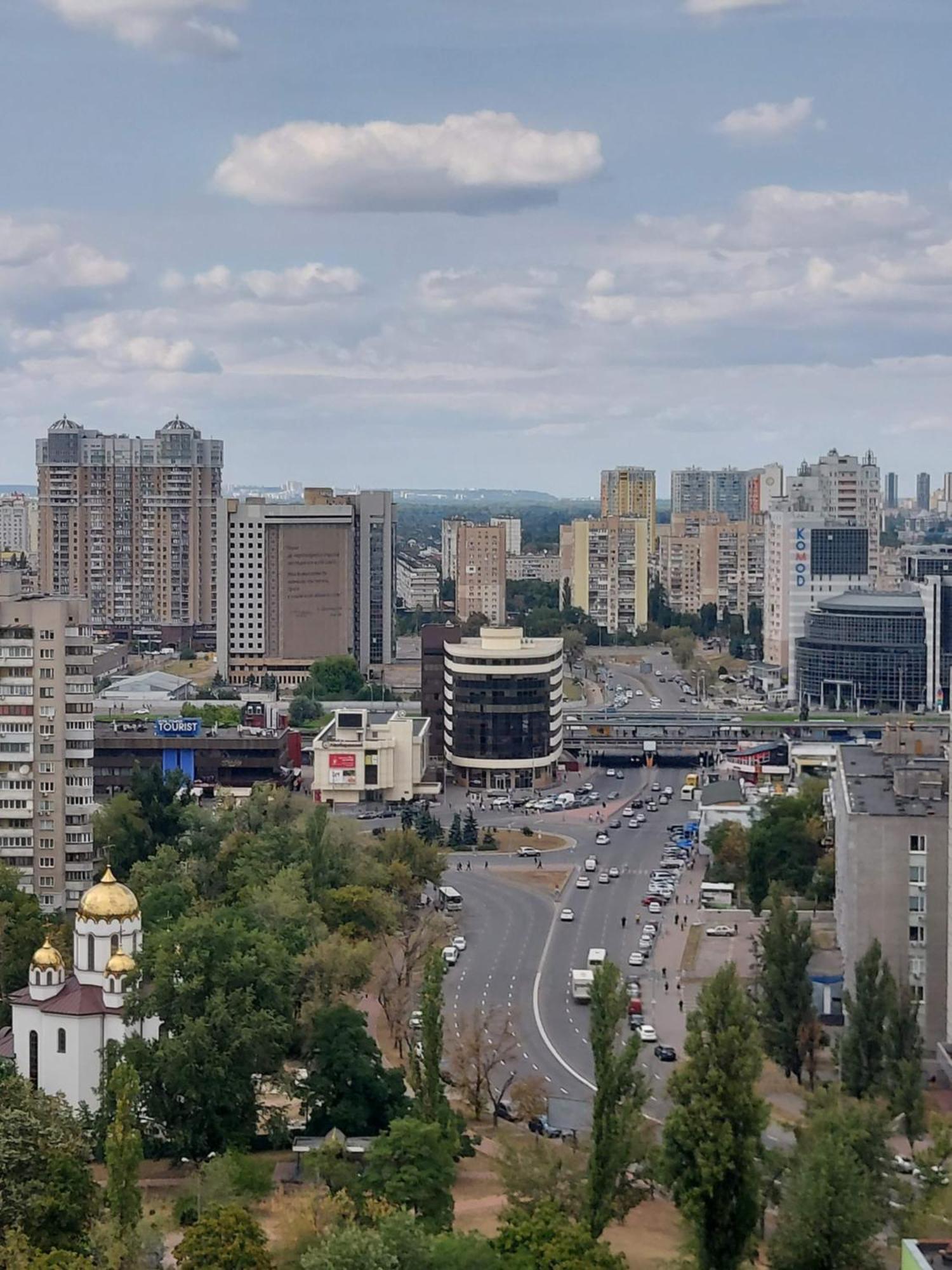 Видові 1К-2К Апартаменти 11,15, 23 Поверхи Kiev Eksteriør bilde